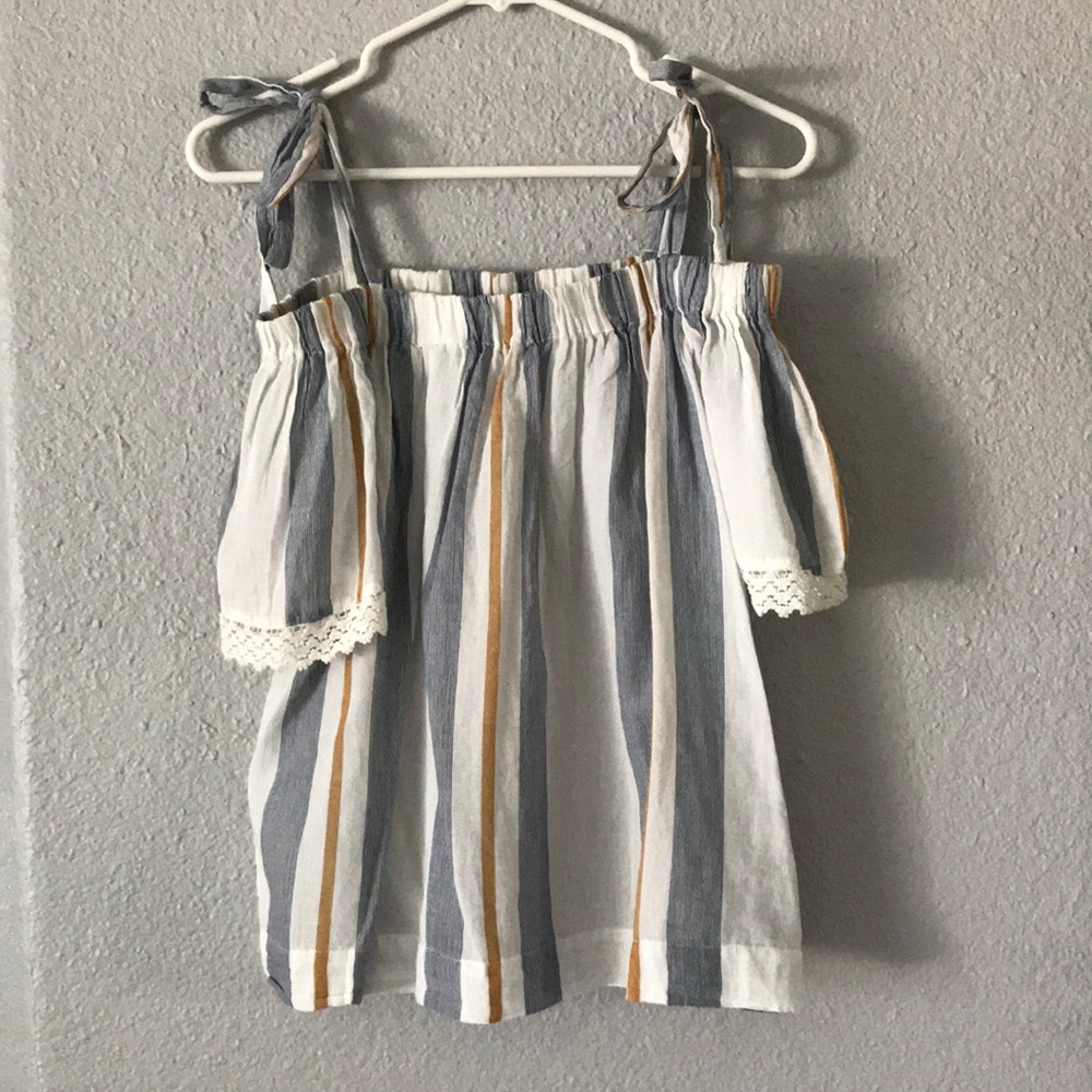 very cute off the shoulder top